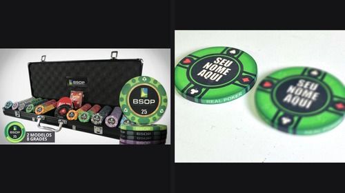 Cor das fichas de poker: padrão BSOP/WSOP e quando customizar